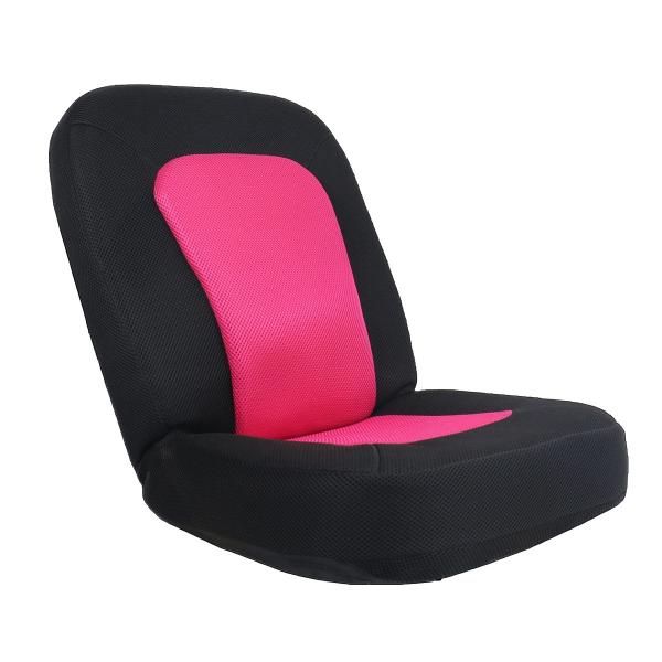 【整体座椅子】座椅子 健康ストレッチ座椅子 S字型 姿勢座椅子 リクライニング 4段階 コンパクト 筋トレ座椅子 フロアチェア リラックス座椅子 座いす １人用 在宅ワーク テレワーク 腰痛 通気性メッシュ製 疲れにくい (Red)