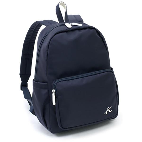 [キタムラ] リュック 身体に触れる部分はメッシュクッション生地 R-0711 レディース ダークブルー/アイボリー [紺] 10911 Free Size Color:ダークブルー／アイボリー [紺] 10911 [Kitamura] リュック 身体