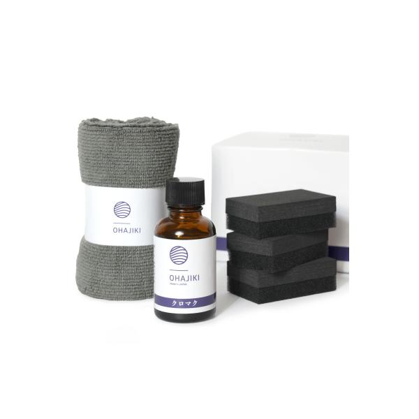 他サイト： OHAJIKI 未塗装樹脂コーティング 黒樹脂復活剤 ガラスコーティング コート剤 30ml バンパー 1年耐久 つや出し キズ消し 保護 クロマク おはじきの商品画像