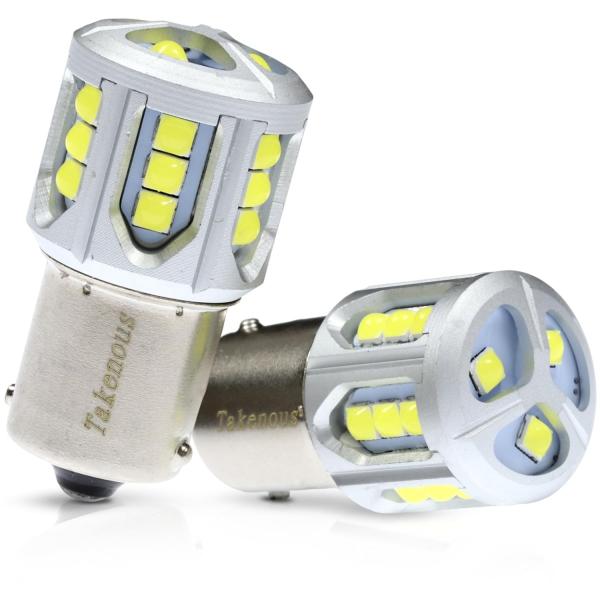 他サイト： Style:S25バックランプ専用バルブ Takenous 竹村商会 s25 シングル バックランプ専用バルブ 12v 24v led ホワイト 2個セットの商品画像