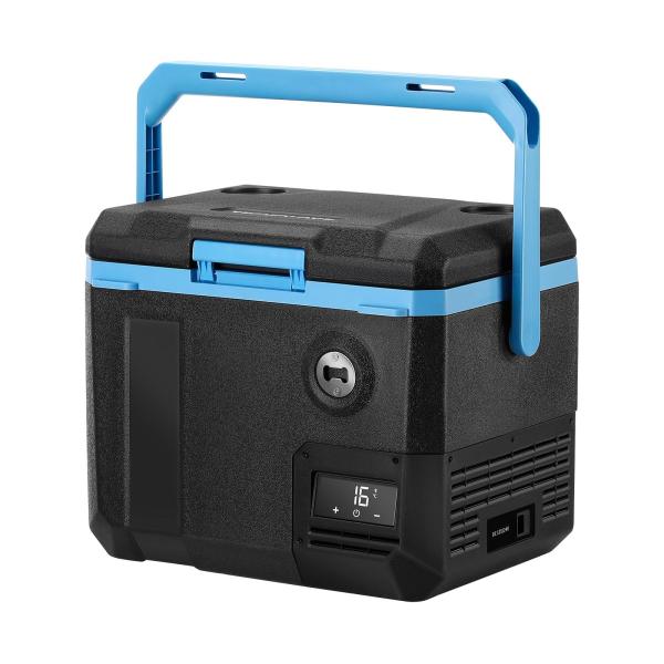 Size:20L_Color:ブラック Tecnolove 車載冷蔵庫 20L -20℃〜20℃ 急速