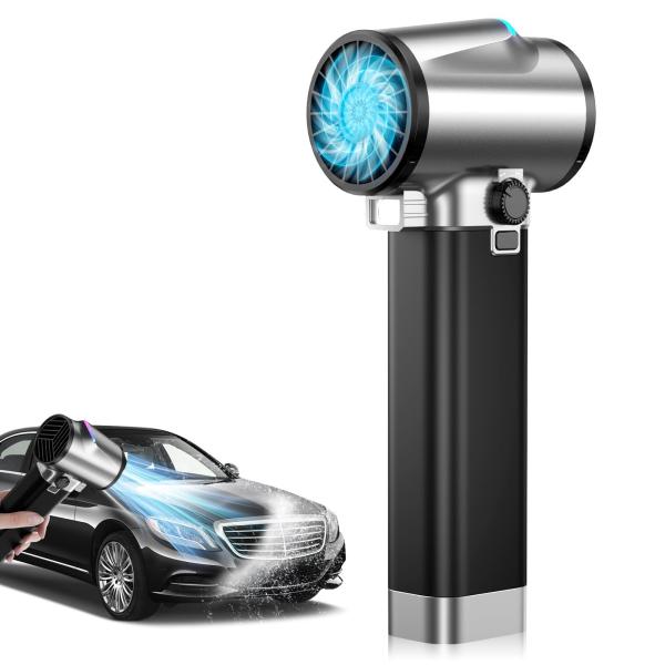 Color:シルバー・ブラック ブロワー 強力 洗車【1800g超強推力・160m/s