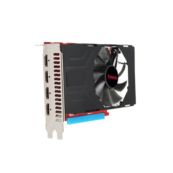Color:RX560 2G 4HDMI Xynsviu Radeon RX 560 2GB グラフィックカード グラフィックボード HDMI 4ポート 4画面出力 PC 多画面対応グラフィックカード 4画面 グラボ 4k DirectX ...