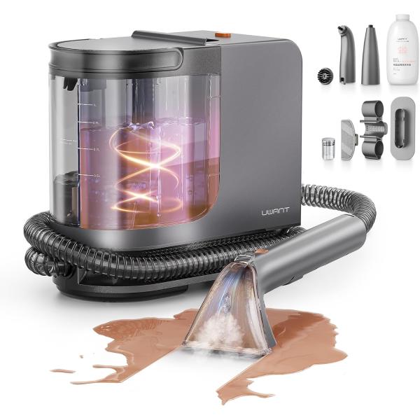 uwant B400スチームクリーナー【100℃蒸気&60℃加熱&18000Pa超強吸引力