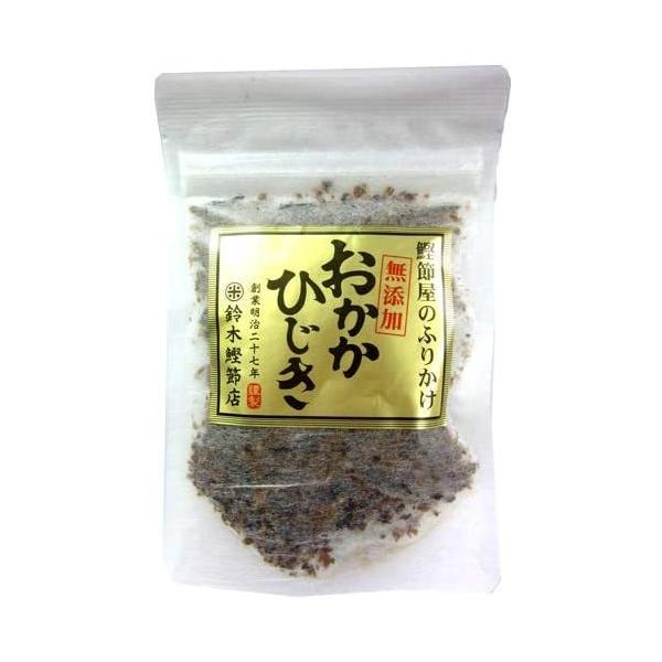 老舗鰹節屋の手作りソフトふりかけ忙しくて朝ごはんを作る時間がない人におすすめ。最高級の本枯れ節と国内産ひじきを使い、化学調味料、添加物は一切使用しておりません。素材の香りを生かすため薄味で仕上げた『やさしいお味』です。小さなお子様から、ご年...