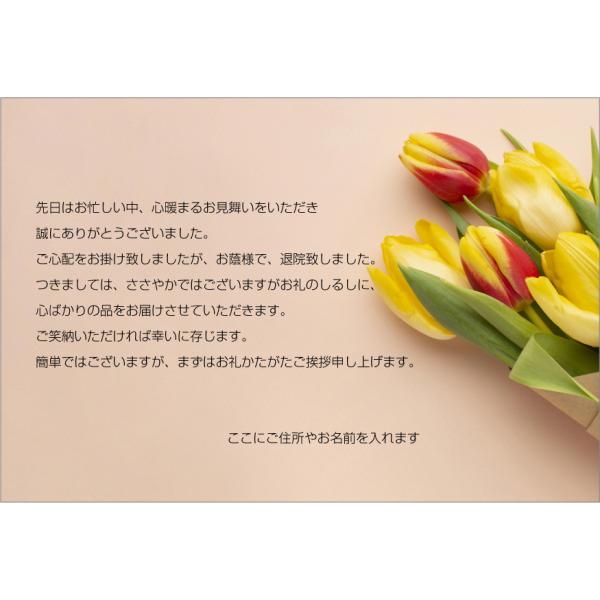 あなたのあいさつ文を入れて1枚から印刷ok 快気祝い はがき お見舞い オリジナル 快気内祝い お礼 お見舞い返し 退院報告 ハガキ 私製葉書 Kaiki01 写真deメッセージカードショップ 通販 Yahoo ショッピング