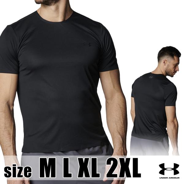 UNDER ARMOUR 6001527 メンズ ブラック 黒 アンダーアーマー UA ドライ プロ ショートスリーブ Tシャツ