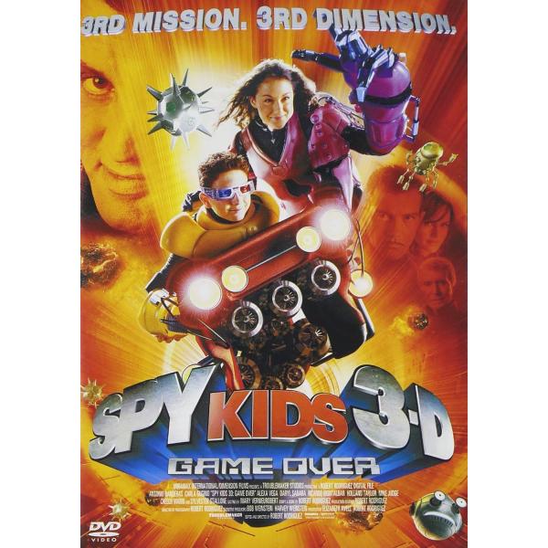 【中古】スパイキッズ 3-D : ゲームオーバー 飛び出す ! ( 初回限定 3D &amp; 2D 2枚組 ) / DVD（帯無し）