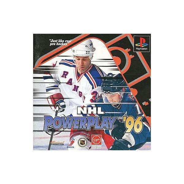 【中古】PSソフト NHLパワープレイ’96（帯無し）