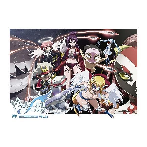 【中古】そらのおとしものｆ（フォルテ）豪華版 第2巻 [DVD]（帯なし）