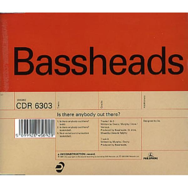 【中古】Is there anybody out there? [Single-CD] / Bassheads（帯無し）