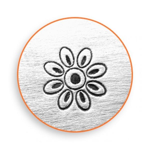 フラワーデザイン刻印Floret花のデザインメタルスタンプデザインサイズ　約6mm最高水準で製造されたプロ品質の刻印です。さびを防ぐために油で軽くコーティングして保管してください。この刻印は硬化鋼から設計されており、ステンレス鋼*までの軟質...