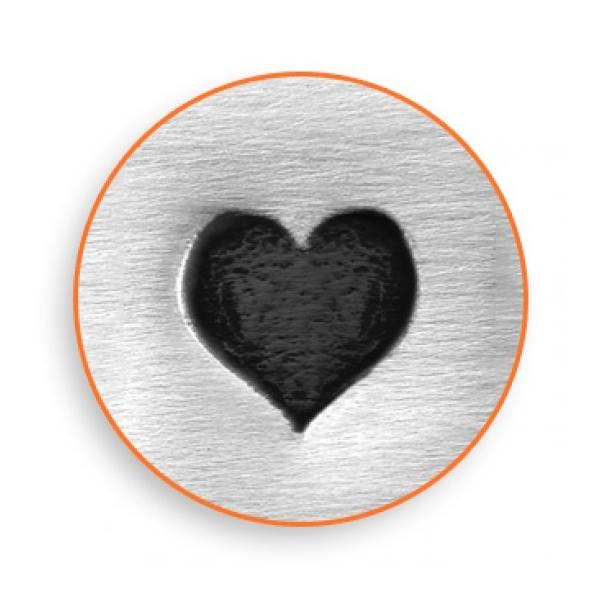 Heart, 6mmハート：トランプ柄デザイン刻印デザインサイズ　約6mm最高水準で製造されたプロ品質の刻印です。さびを防ぐために油で軽くコーティングして保管してください。この刻印は硬化鋼から設計されており、ステンレス鋼*までの軟質および硬...