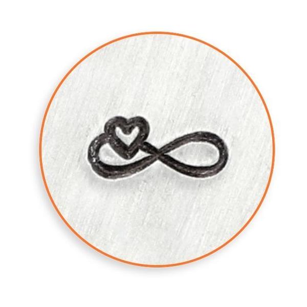 Infinity Heartインフィニティハートのデザイン刻印文字サイズ　最大約6mm最高水準で製造されたプロ品質の刻印です。さびを防ぐために油で軽くコーティングして保管してください。＊・＊・＊・＊・＊・＊・＊・＊・＊・＊・＊・＊・＊・＊・...