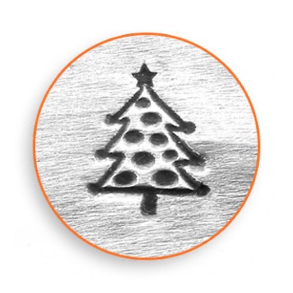 冬・クリスマスデザイン刻印Christmas Treeクリスマスツリーデザインメタルスタンプ文字サイズ　約6mm最高水準で製造されたプロ品質の刻印です。さびを防ぐために油で軽くコーティングして保管してください。この刻印は硬化鋼から設計されて...