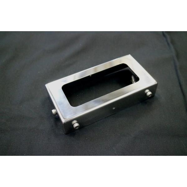 ジムニー JB23 リア中央部カバー用ランプブラケット ステンレス