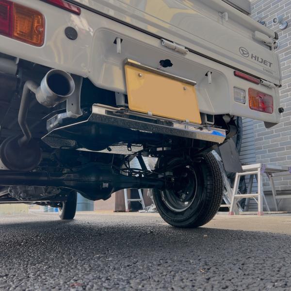 ハイゼットトラック S500P、S510P 燃料タンクガード : メタルワークス