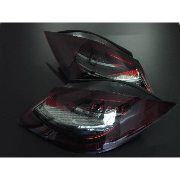 ポルシェ 987用ケイマン 09年~ 新型 LEDテールライト レッド・スモーク