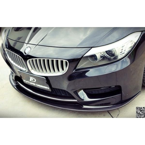 BMW Z4 フロントスポイラー BMW Z4 E89 Mスポーツ フロントリップスポイラー FRP製 : エアロ