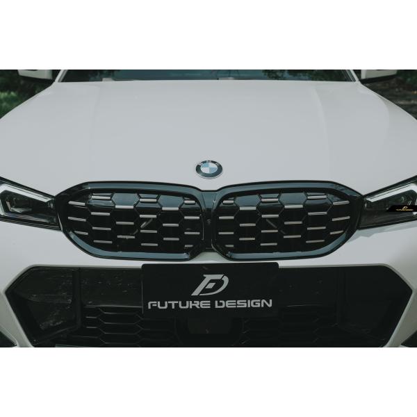 FUTURE DESIGN】BMW 3シリーズ G20 G21 後期車 フロント用 艶あり