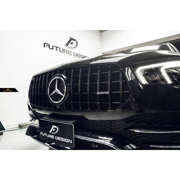 世界の ベンツAMG GLE43 艶なし黒 マットブラック エンブレム