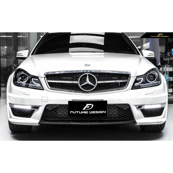 BENZ ベンツ AMG C63ルック Cクラス W204 後期車 フロントバンパー 