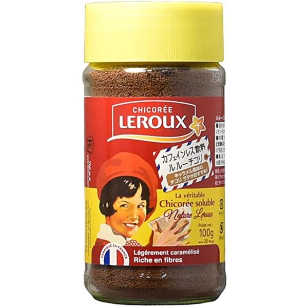 ルルー インスタントチコリ 100g キャラメル風味 フランス
