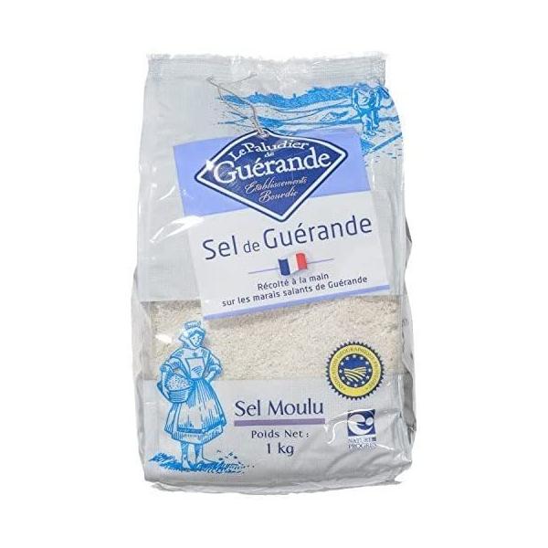 【２袋セット】セル マラン ド ゲランド ゲランドの塩　顆粒 1kg ２袋セット まとめ買い