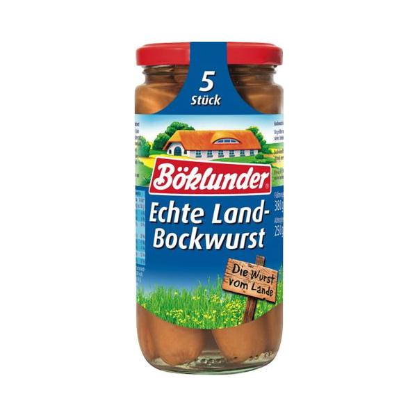 ブックルンダー　ボックヴルスト 250g ポークソーセージ