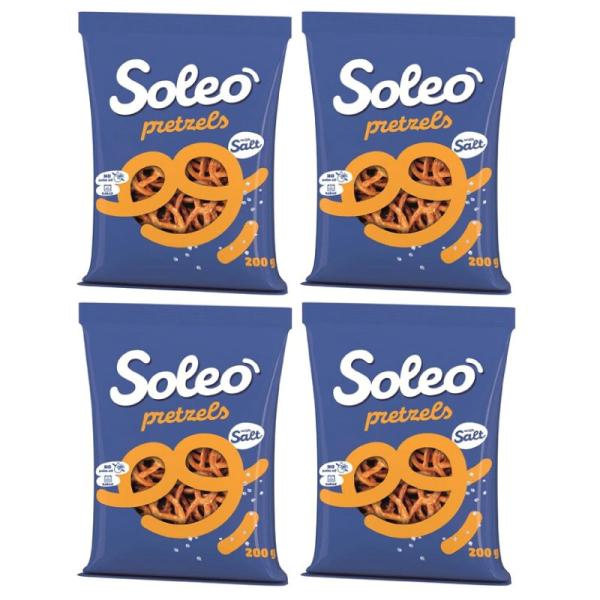 【4袋セット】ソレオ プレッツェル クラシック 200g まとめ買い