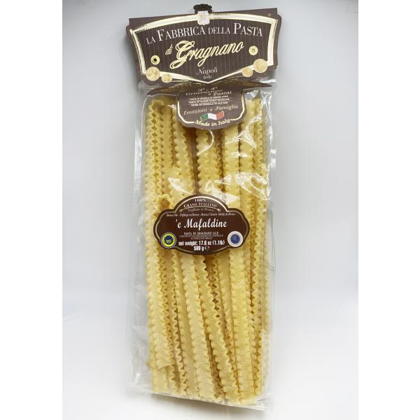 ラ・ファッブリカ・デッラ・パスタ マファルディーネ 500g イタリアン ラ ファブリカ デッラ パスタ