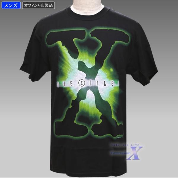 ドラマ「X-ファイルズ』公式メンズTシャツ（ロゴ）