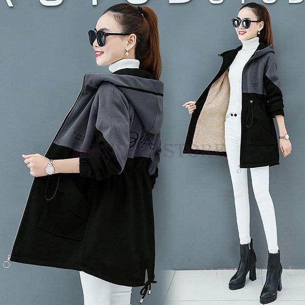 コートレディース40代50代秋冬裏起毛アウターチェスターコートモッズコートロングコートトレンチコートパーカー韓国風大きいサイズ暖かい着痩せ Meu Jdbaw593 ミユミユストア 通販 Yahoo ショッピング