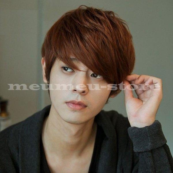 フルウィッグ かつら カラーウィッグ メンズ 男性 ストレート おしゃれ かっこいい 裏ネット 短髪 ファッション ブラウン ブラック ブロンド ワン Meu Mpser246 ミユミユストア 通販 Yahoo ショッピング