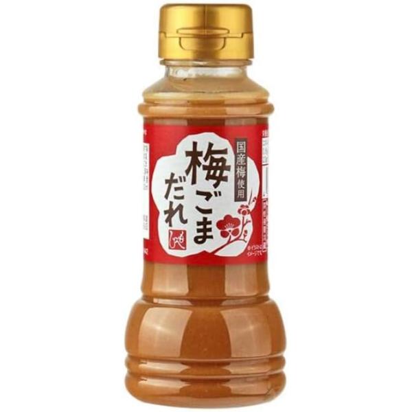 商品の説明濃厚なごまの味わいの中に爽やかな梅肉の酸味を加えました。ドレッシングやしゃぶしゃぶのたれ、麺類のつけダレなどいろいろなお料理にお使いいたただけます。 開封後は冷蔵庫で保管してください。原材料・成分醸造酢（国内製造）、ねりごま、果糖...