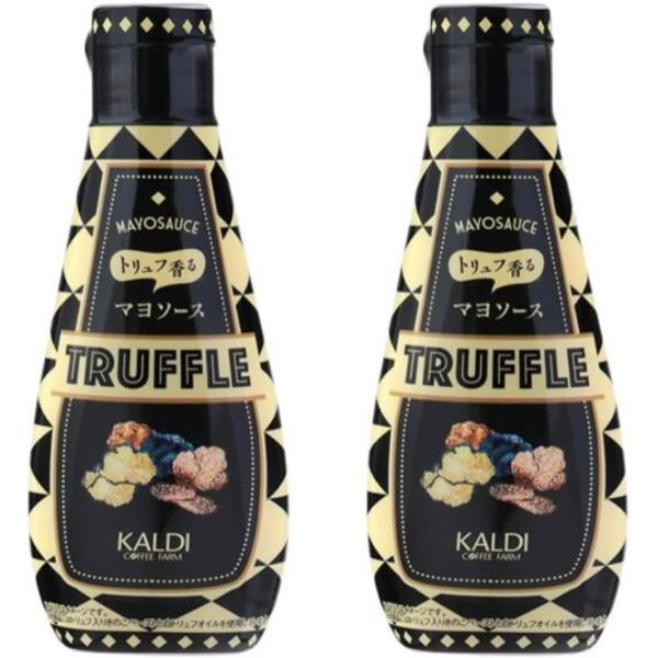商品の説明芳醇なトリュフの香りが特徴のマヨソースです。肉料理やサンドイッチ、フライのディップソースなど幅広くご使用いただけます。原材料・成分食用植物油脂（国内製造）、卵、醸造酢、砂糖、食塩、香味食用油（食用とうもろこし油、白トリュフオイル）...