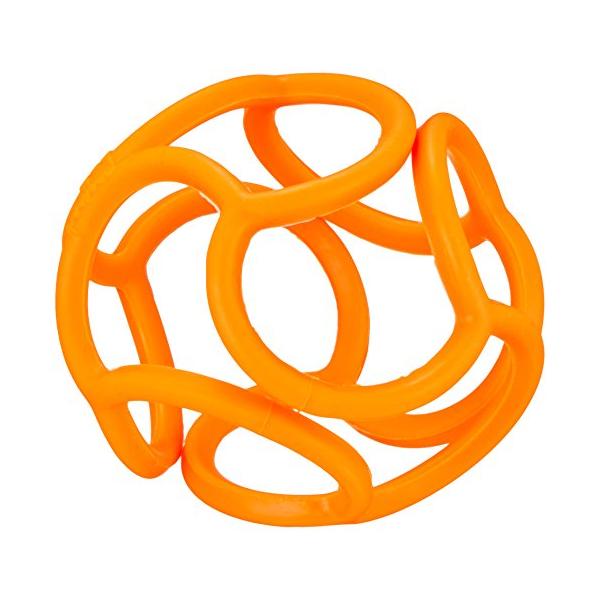 他サイト： ボリィ はじめてボール 歯がため にぎって かじって ひっぱって 安心素材 オレンジの商品画像