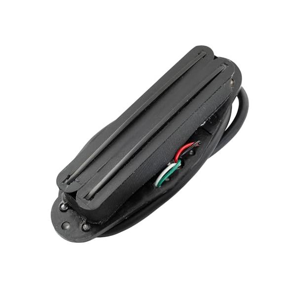 他サイト： Musiclily Basic HOT RAILS ギターシングルサイズハムバッカーピックアップ STストラトエレキギター用、ブラックボディ/ブの商品画像