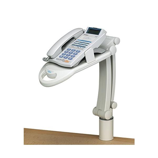 他サイト： アスカ Asmix 電話台 テレホンスタンド TS8802 フレックス 360° クランプ 200×405×524mmの商品画像