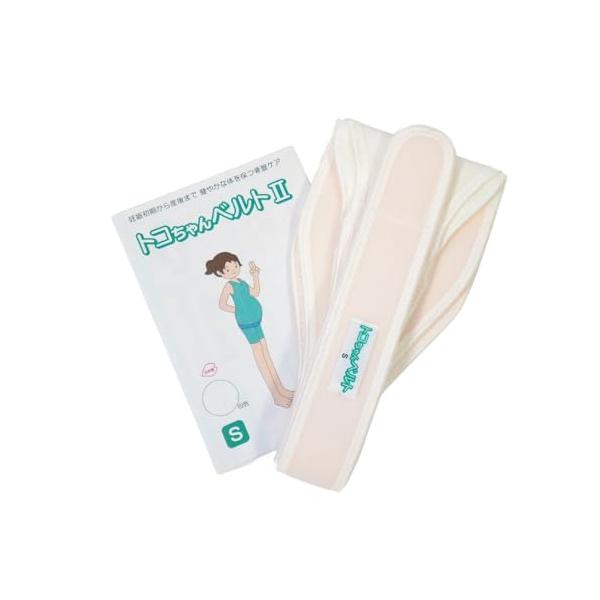 他サイト： 産前 産後 トコちゃんベルト2 トコちゃんベルトII 白 Sサイズの商品画像