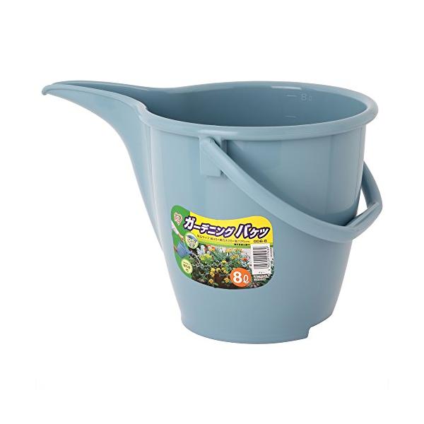 他サイト： アイリスオーヤマ(IRIS OHYAMA) バケツ ガーデニング ブルー GDB-8の商品画像