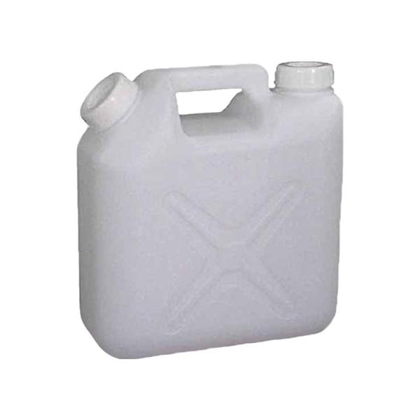 他サイト： 瑞穂化成工業(Mizuhokasei) 扁平缶 両口ノズル無 5L 0205 ホワイトの商品画像