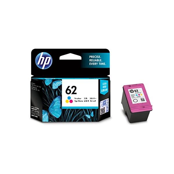 他サイト： HP HP62 純正 インクカートリッジ カラー C2P06AAの商品画像