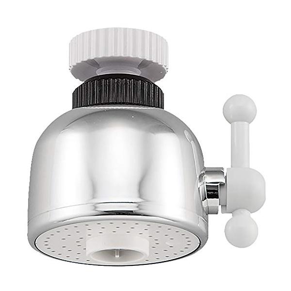 他サイト： SANEI(旧社名:三栄水栓製作所)キッチンシャワー シャワー・ストレート切替式 首ふりシャワー360°回転 最高使用温度50℃ PM207の商品画像