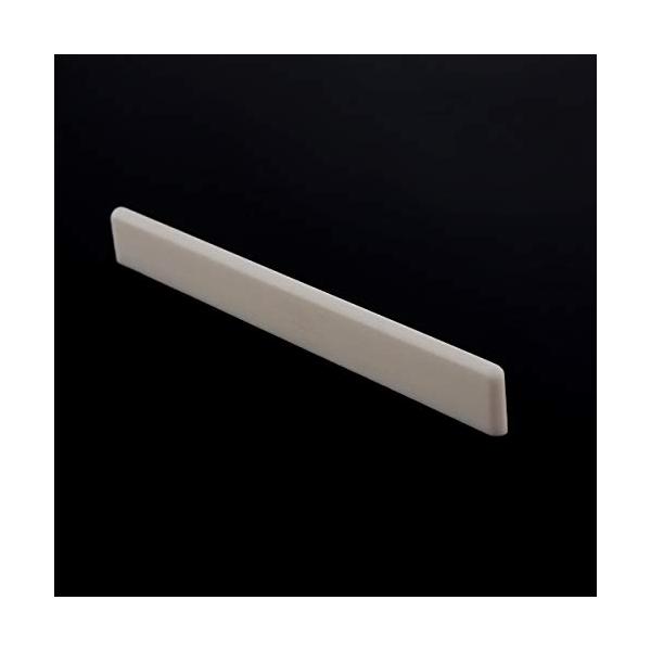 他サイト： Musiclily 牛骨サドルクラシックギター用ボーンサドル 80x3x11mm(2個入)の商品画像