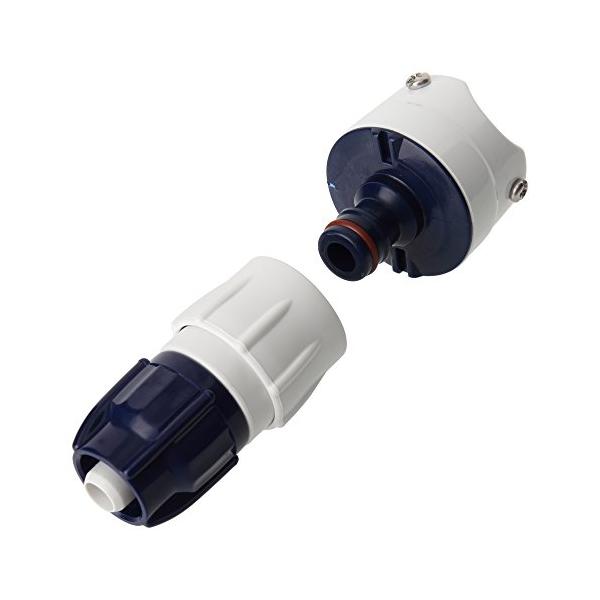 他サイト： アイリスオーヤマ(IRIS OHYAMA) ホース パーツ 蛇口口金ワンタッチコネクター φ12-φ15 マリンブルー SGP-103SDの商品画像