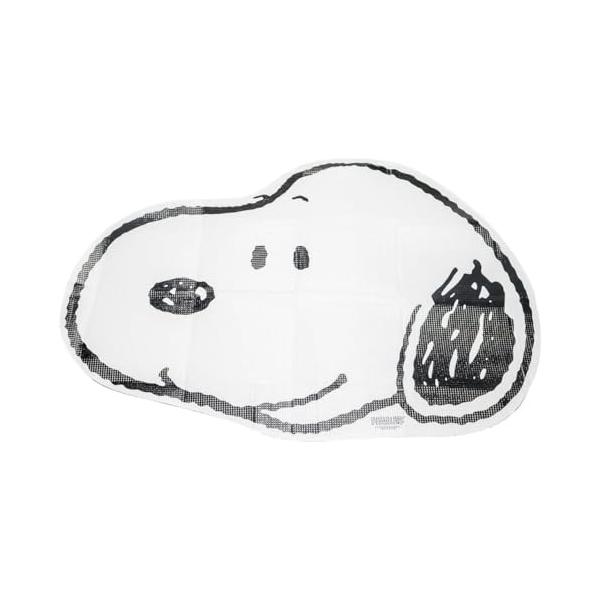 他サイト： アサヒ興洋 スヌーピー レジャーシート 顔型 クッションマット 手提げ袋付 SN-CM20 1枚入 ホワイト 約横110×縦75cm 厚さ2mmの商品画像