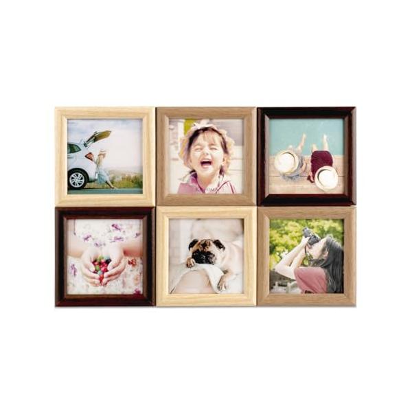 他サイト： キシマ ブラン ベビーフレーム ブラウン 6窓 KP-31403の商品画像