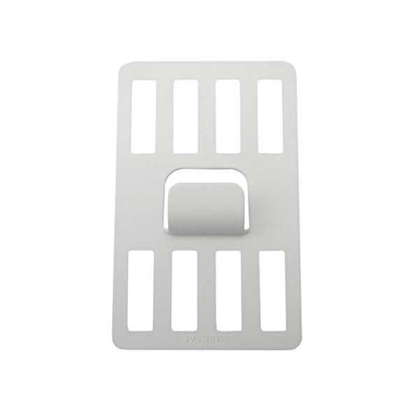 他サイト： 壁美人 ホチキスで取付壁掛けフック 石膏ボード用固定金具 P-8 ホワイト 痕が目立たない 2枚セット P-8Shwの商品画像