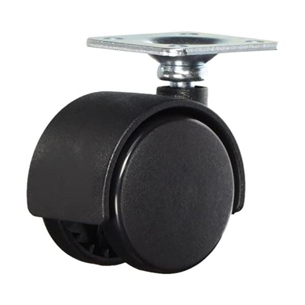 他サイト： ニーズ 貼るだけキャスター4個組 ブラック CN-999の商品画像